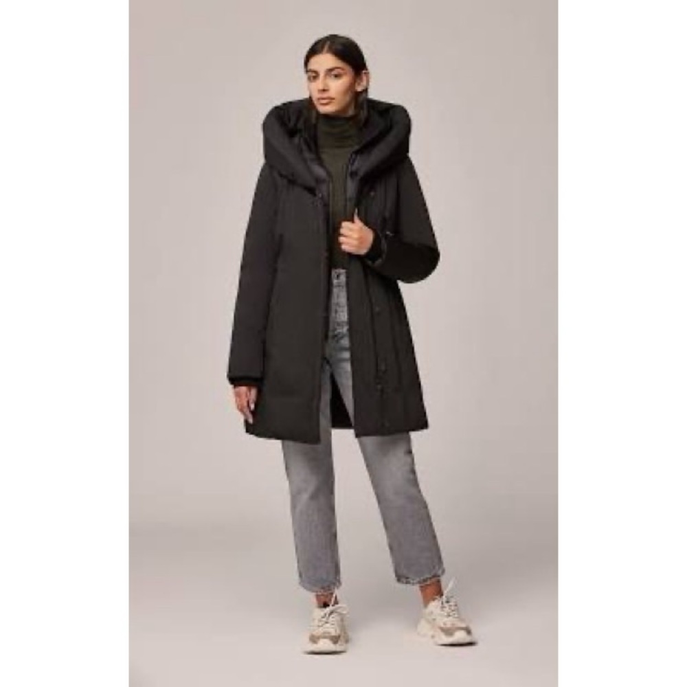 Soia & Kyo CAMELIA-C Down Coat — NWT — Black — Size Medium